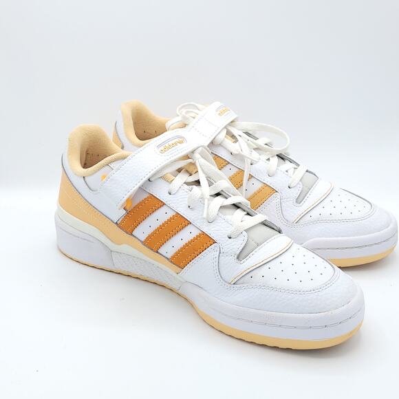 Adidas Forum Low Retro Shoe White Peach Sneaker GY5833 with strap men\'s size 11 main image 8